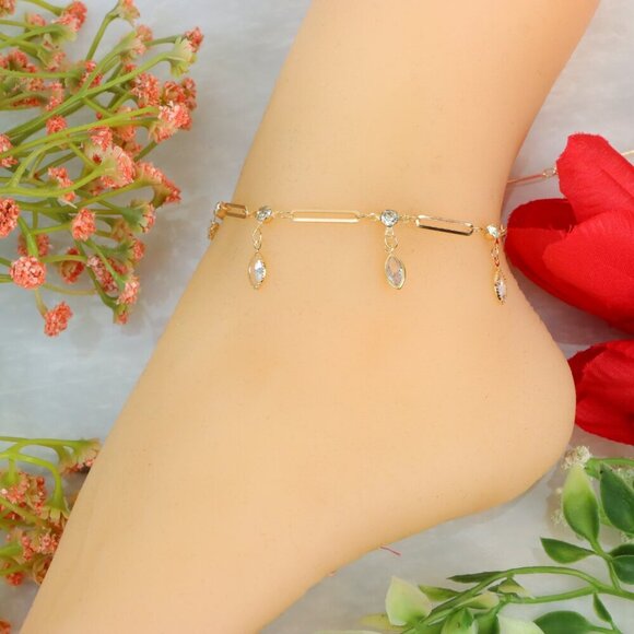 "New Beautiful Design Anklet for Women/Girls, Gift, A822 - Picture 3 of 10